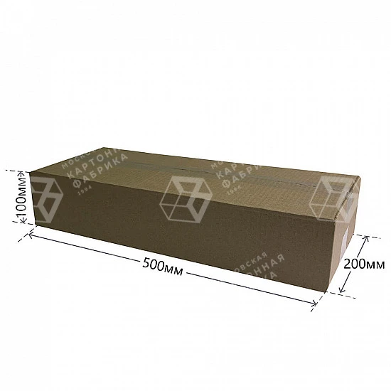 Картонная коробка 500*200*100 мм / Гофрокороб 500*200*100 мм - Т22B