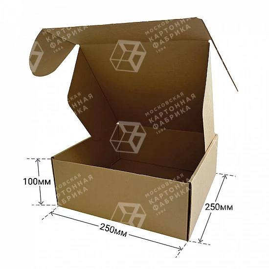 Гофрокороб самосборный 250*250*100 T-12E FEFCO 0427