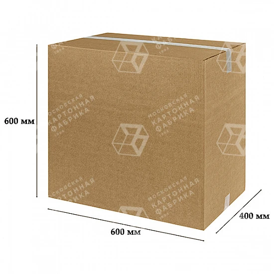 Картонная коробка 600*400*600 мм / Гофрокороб 600*400*600 мм - T22C