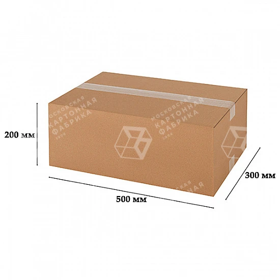 Картонная коробка 500*300*200 мм / Гофрокороб 500*300*200 мм - Т22В