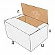 Коробка FEFCO 0229 высечная, четырехклапанная