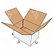 Короб FEFCO 0703 4-х клапанный складной, с полностью перекрывающимися внешними клапанами