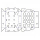 Коробка FEFCO 0751 - клееная, сборная, с отверстиями