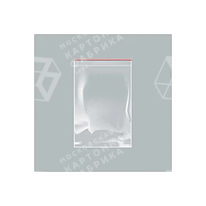 Зип пакеты гриппер (Zip-Lock) 12x17cм 35 мкм (100 штук в упаковке)